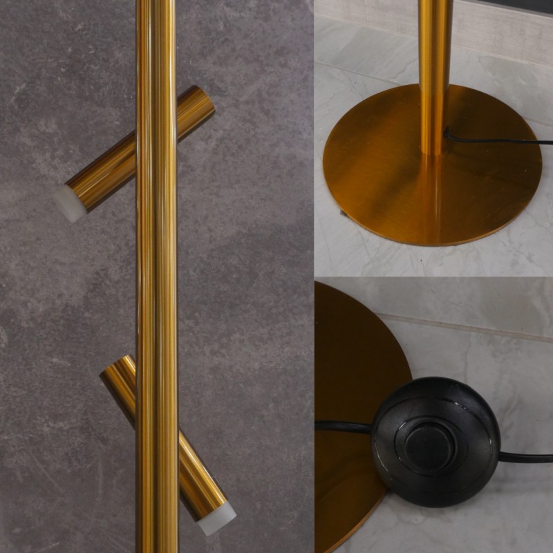 Светильник переносной ElegantLight DZN-5322 BRONZE ` D250/H1650/3/LED/9W/4000K 22-10 VISION