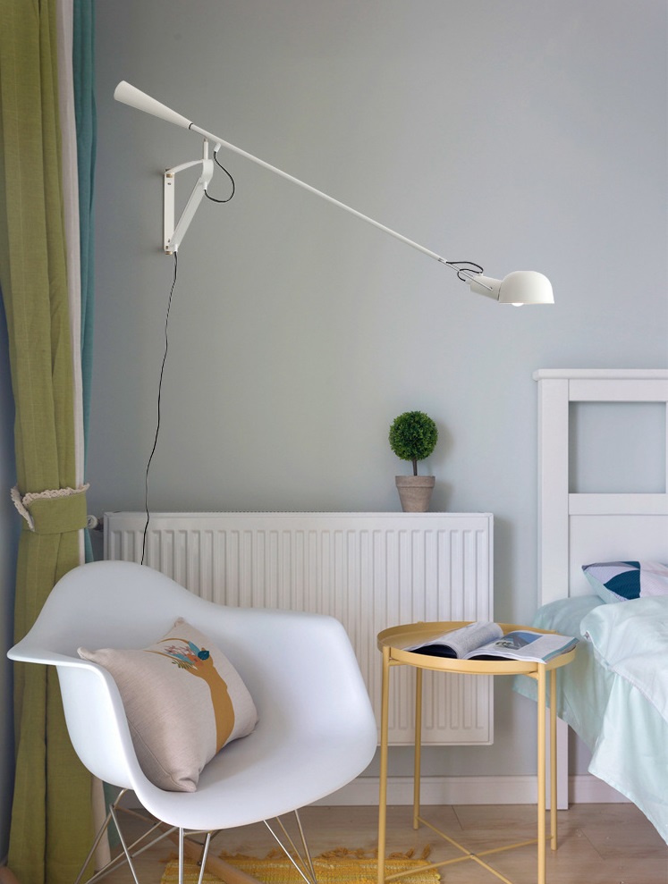 Светильник DZN-8514 БЕЛЫЙ ` D1520*235/H600/1/E27 FLOS265