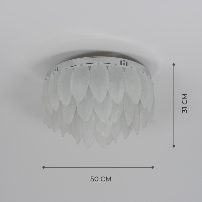 Светильник ElegantLight DZN-2361-500 РОМ ` D500/H310/9/E14/40W BALLETO 23-10