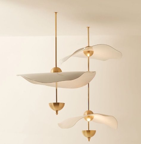 Светильник DZN-65036 ЗОЛОТО ` D400/H700/1/LED/6W/4500K ENVOLEE