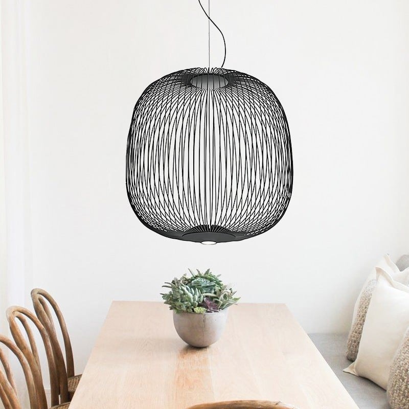 Светильник DZN-11364 ЧЕРНЫЙ ` D700*730/H2000/2/LED/6W/4500K SPOKES by Foscarini
