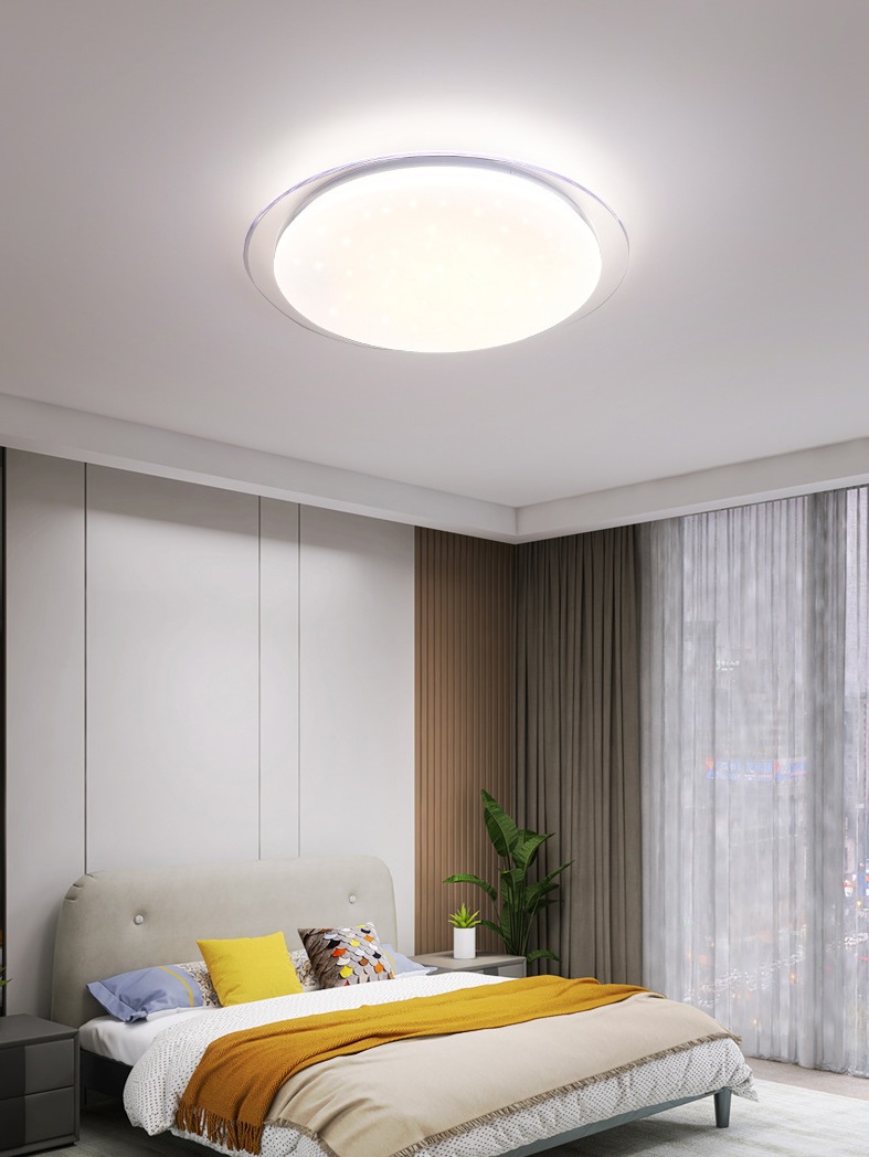 Светильник SPF-9502 30W*2 SATURN WH/БЕЛЫЙ ` D450/H80 пульт 2,4G (Сатурн)