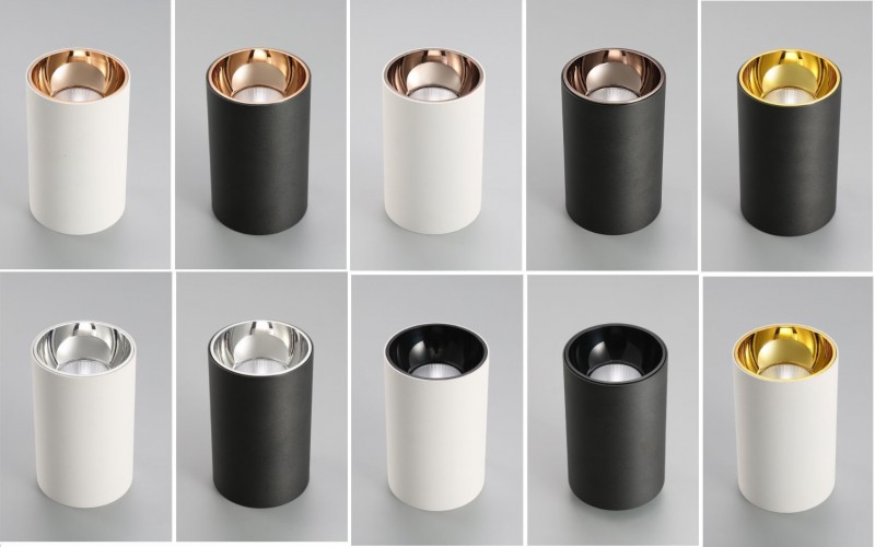 Светильник Luce SPF-8596 БЕЛЫЙ/СЕРЕБРО ` D76/H150/1/LED/15W/4000K SPF03