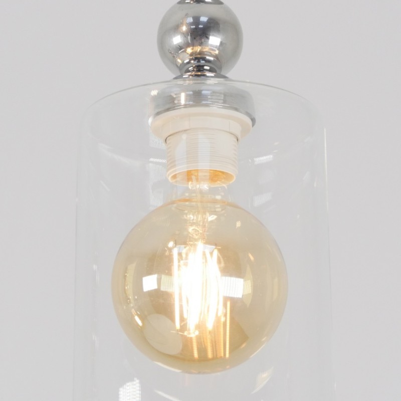 Светильник подвесной SAPFIR SPFD-8632 Белый/ром/White/Chrome/D350/H1000/3/Е27/30W/без ламп Alz