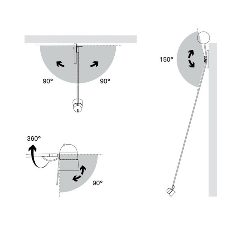Светильник DZN-50682 ЧЕРНЫЙ ` D1850/1/LED/3000K PLANO 24-08