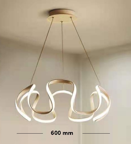 Светильник подвесной SPF-8654 WHITE/БЕЛЫЙ ` 600ММ D600/H1200/1/LED/72W 2.4G WAVE 24-07 (1)