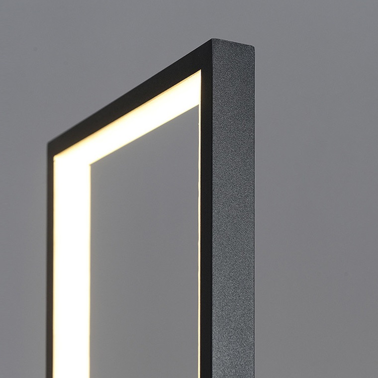 Светильник DZN2-5-25 BLACK/ЧЕРНЫЙ ` D275/H1600/1/LED/20W FRAMME