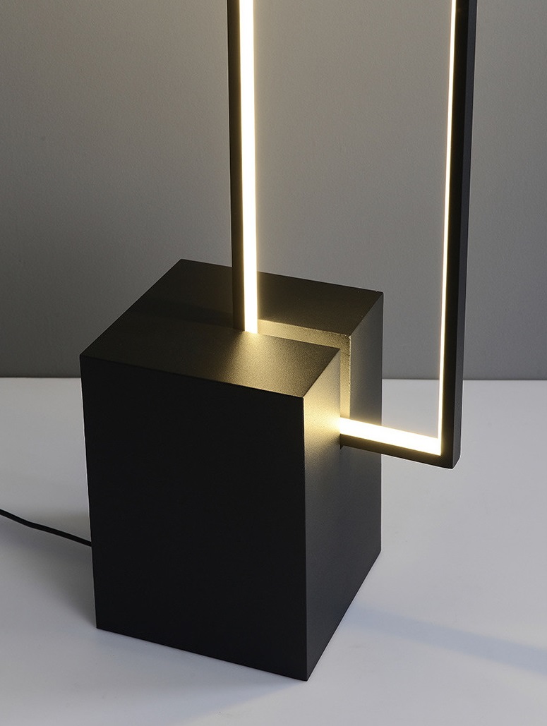 Светильник DZN2-5-25 BLACK/ЧЕРНЫЙ ` D275/H1600/1/LED/20W FRAMME