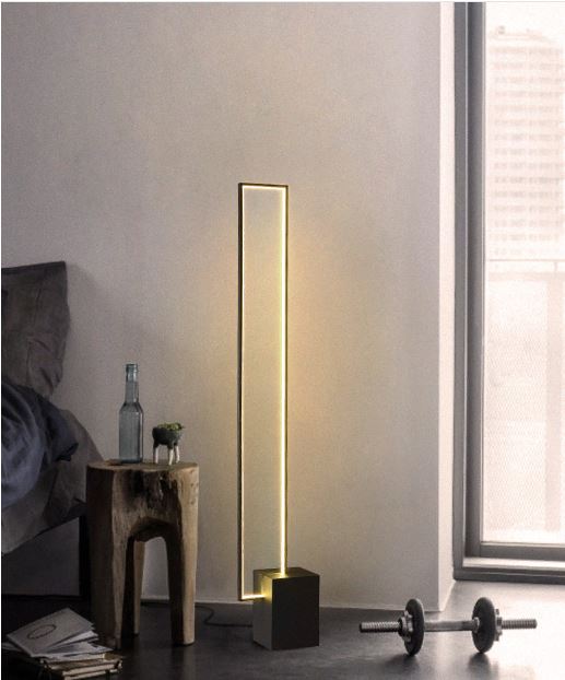 Светильник DZN2-5-25 BLACK/ЧЕРНЫЙ ` D275/H1600/1/LED/20W FRAMME