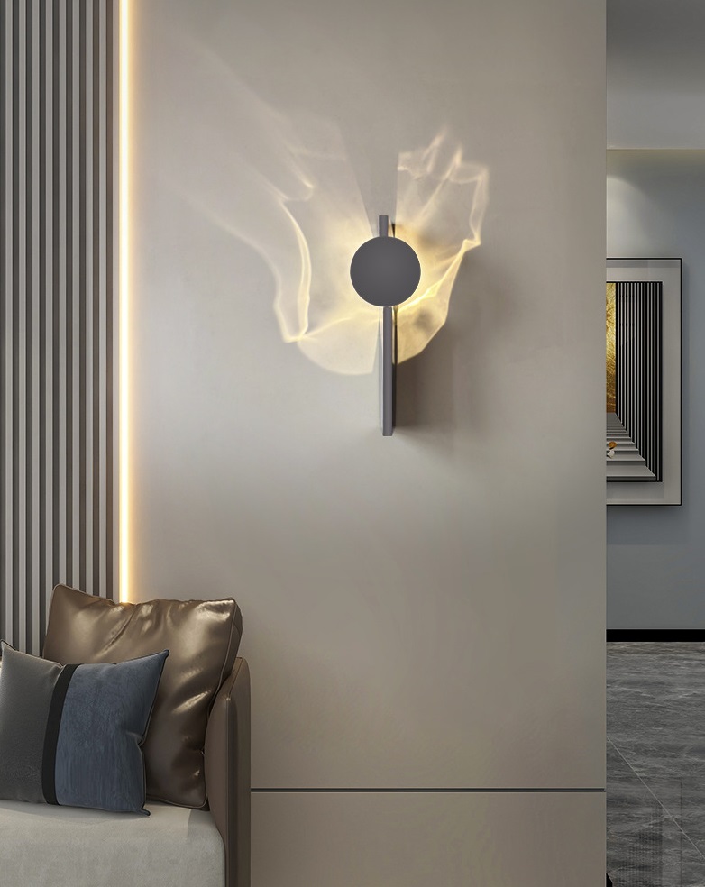 Светильник DZN-50704 РОМ / ЧЕРНЫЙ ` D300*105/H80/1/LED/3W/4500K FRIPPE 25-10