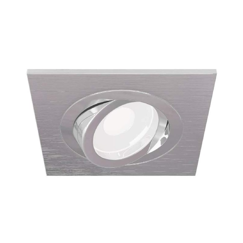 Светильник SPF-4358 ALUM/АЛЮМИНИЙ ` D92/H25/1/GU10/50W CITY1SQUARE SPF22-03 (1/100)