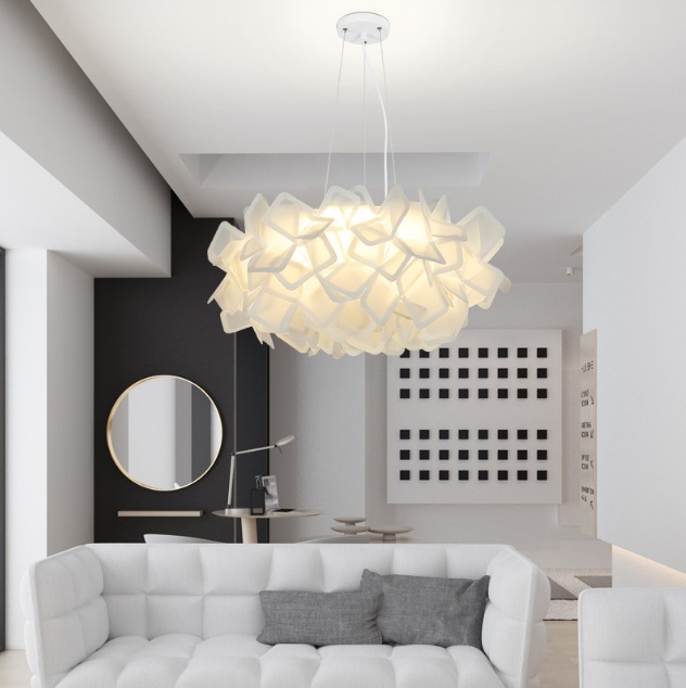 Светильник DZN1-2-58 БЕЛЫЙ ` D530*250/H1200/1/LED/24W/4500K ACRIL