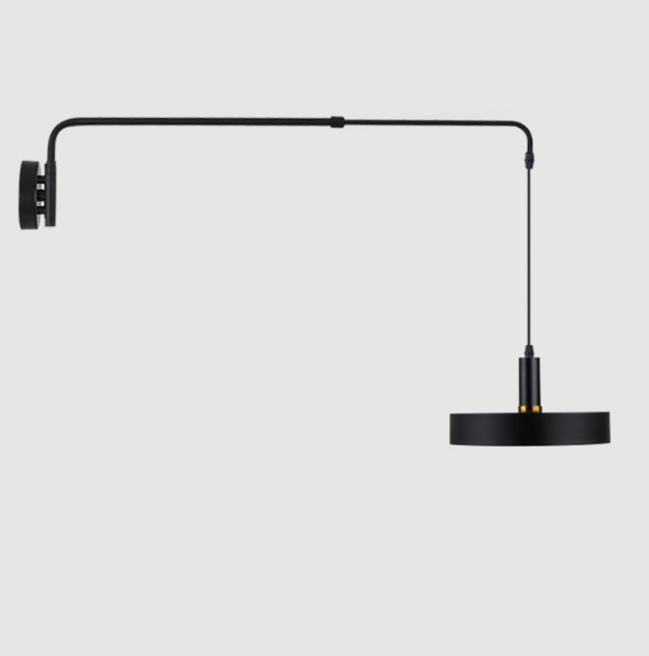 Светильник DZN-5569 ЧЕРНЫЙ ` D300/H750-1300/1/E27/40W 24-11