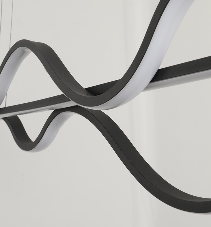 Светильник DZN-5693 ЧЕРНЫЙ ` D1000*200/H1200/48W/4500K MAGNINA