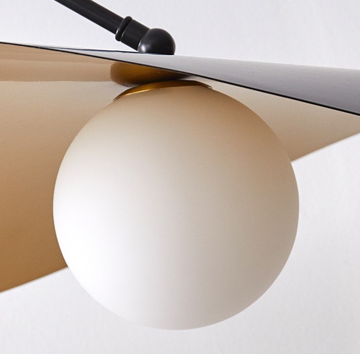 Светильник DZN-5727 ЧЕРНЫЙ ` D1300/H1600/1/G9/7W FOGGY