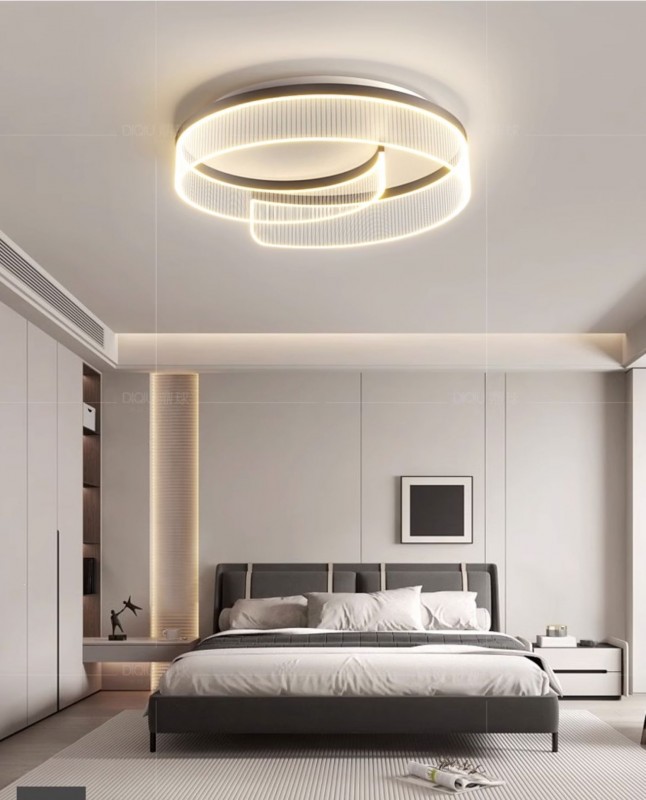 Светильник DZN-11771 ЧЕРНЫЙ + БЕЛЫЙ ` D500/H120/1/LED/56W/2800-6500K 2.4G