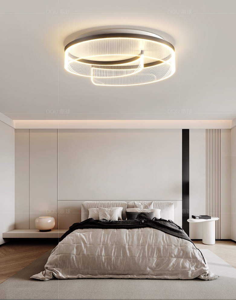 Светильник DZN-11771 ЧЕРНЫЙ + БЕЛЫЙ ` D500/H120/1/LED/56W/2800-6500K 2.4G