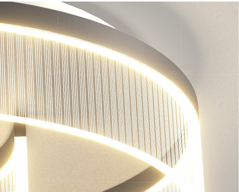 Светильник DZN-11771 ЧЕРНЫЙ + БЕЛЫЙ ` D500/H120/1/LED/56W/2800-6500K 2.4G