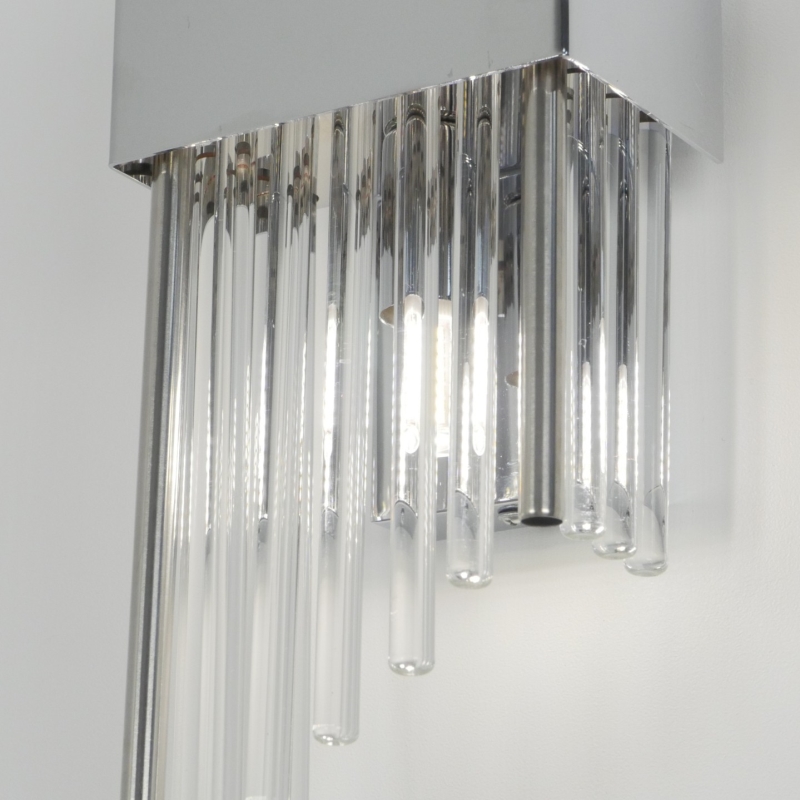 Светильник настенный ElegantLight DZN-4419 CHROME/РОМ D110/H600/2/G9/20W NEAT 24-12