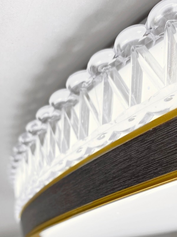 Светильник SPF-5030/144 WH WHITE+GOLD/БЕЛЫЙ+ЗОЛОТО ` D500/H80/1/LED/80W/3000К-6000КBRILLIANT2 SPF22-