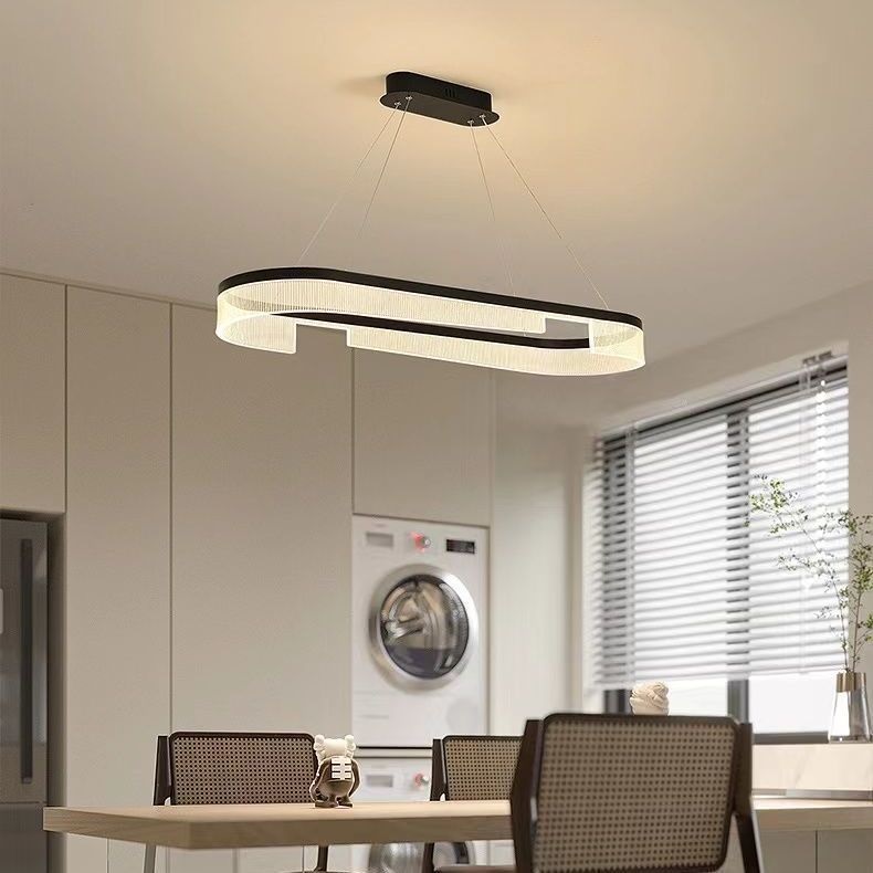 Светильник ElegantLight DZN-4513 ЧЕРНЫЙ ` D1000*300/H1500/1/LED/120W 2.4G ZEBRA 23-12