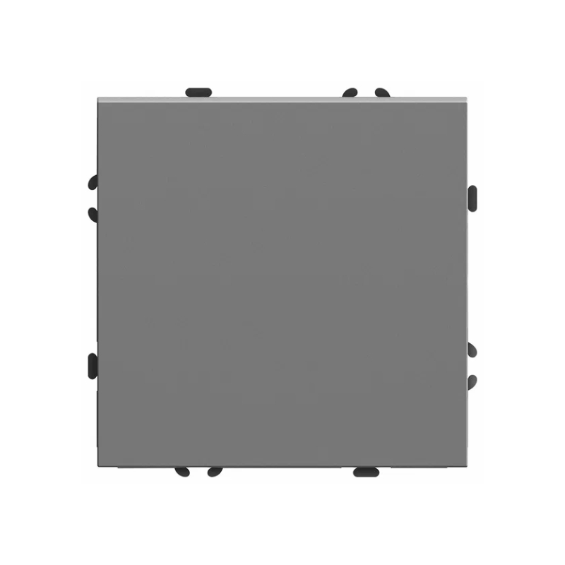 Выключатель 1-клавишный (механизм), STEKKER, 250В, 10А, серия Эмили, RSW10-5103-10, платиново-серый