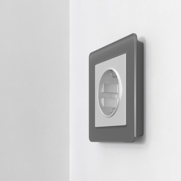 WERKEL W0012704 / Рамка на 1 пост Acrylic графит