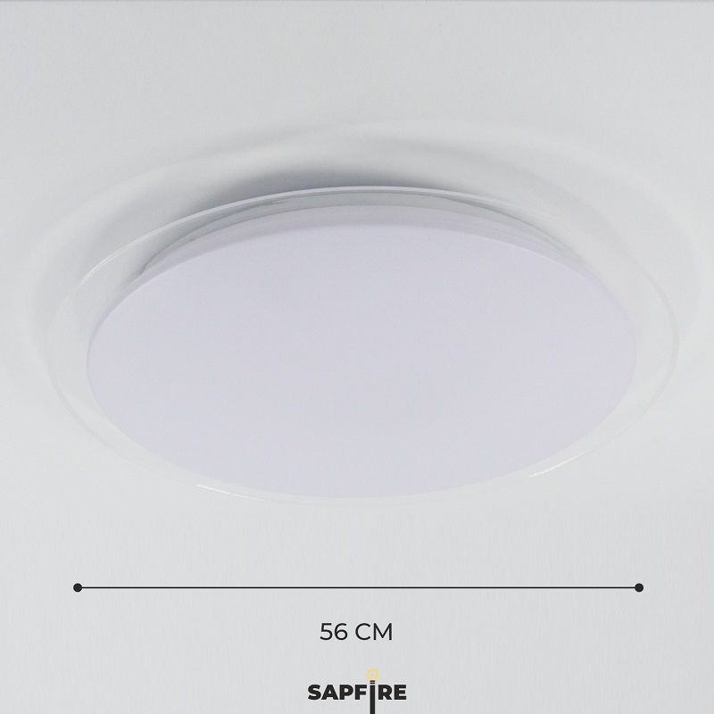 Светильник 8020 36W*2 560 мм WH матовый