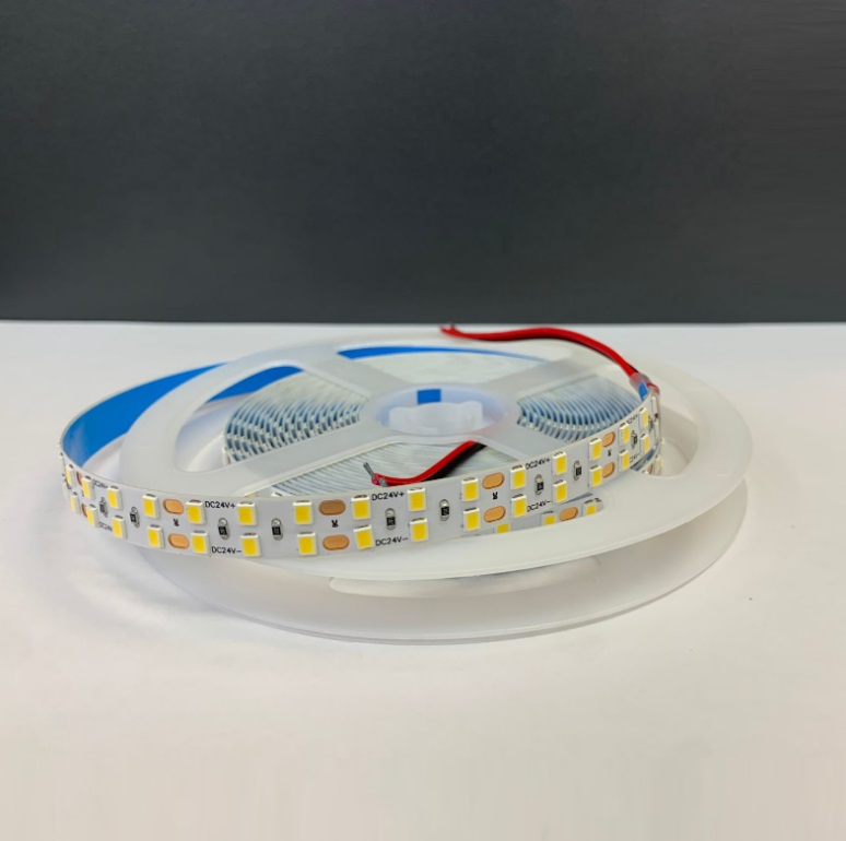 Лента светодиодная 23W 24V 2835-240-4200K двухрядная 10mm SPF (цена за 1метр из 5метров на катушке)