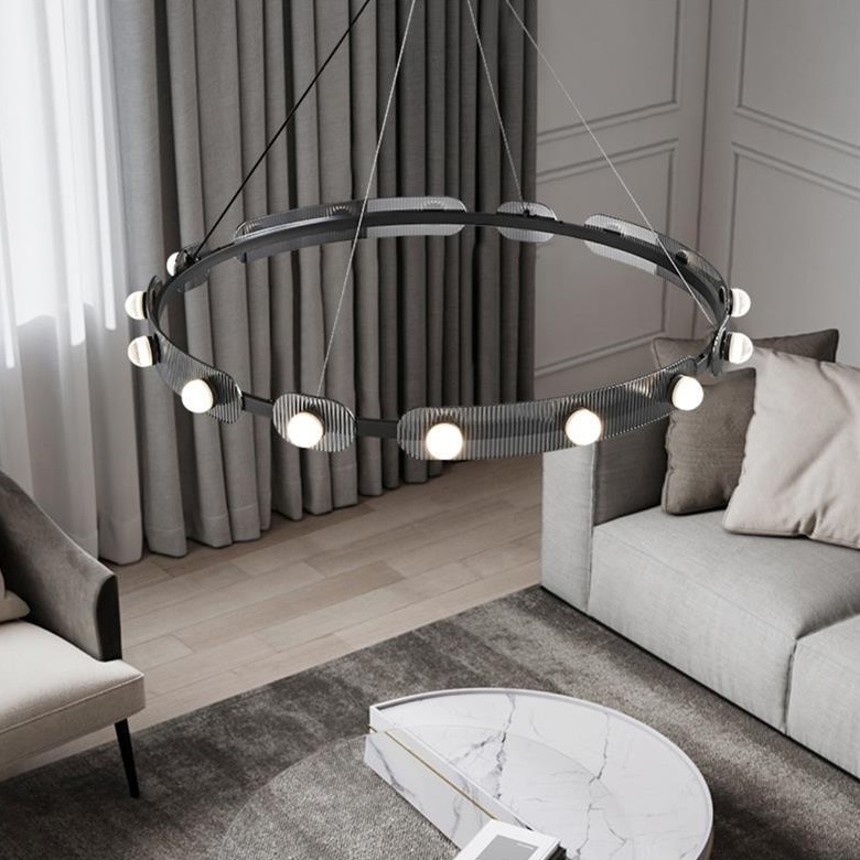 Светильник DZN-33250 ` D880*70/H1500/15/LED/42W/3000-6500K TONIR