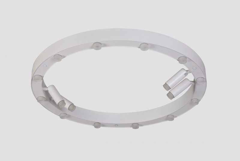 Светильник потолочный ElegantLight DZN-9133 WHITE ` D650/H100/12+4/LED/48W/3000K 22-10 VISION