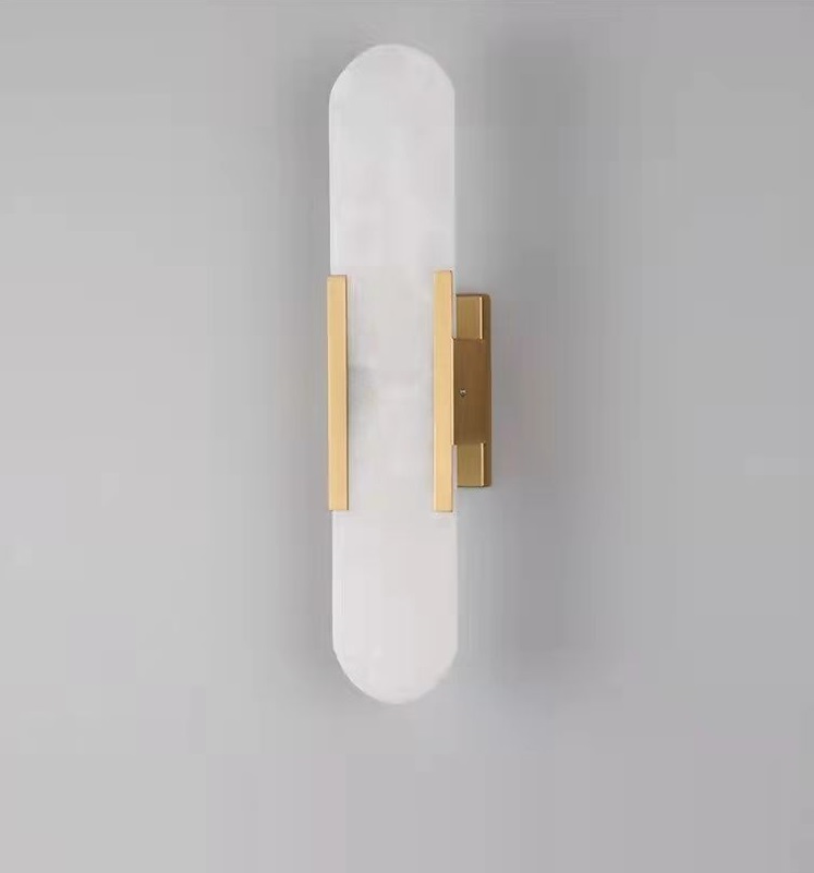 Светильник настенный DZN-33436 BRONZE ` D500/H100/2/G4/20W MARBLE