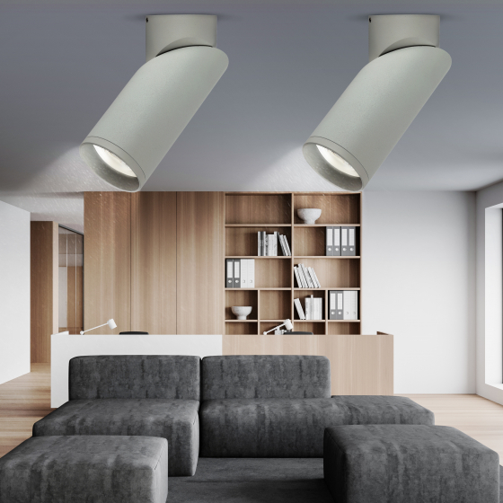 Светильник настенно-потолочный спот ЭРА OL18 WH MR16/GU10, белый