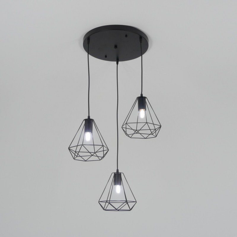 Светильник SPFD-1455 ЧЕРНЫЙ ` (без ламп) ZELLE