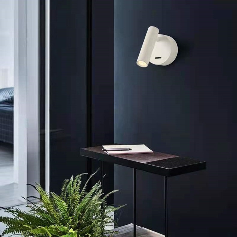 Светильник DZN-12036 БЕЛЫЙ ` D110/H80/1/LED/3W/4000K с выключателем