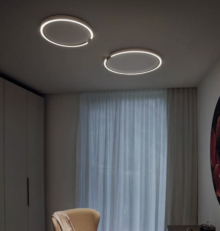 Светильник DZN-12053 БЕЛЫЙ ` D600/H40/1/LED/36W/4000K SEGMENT