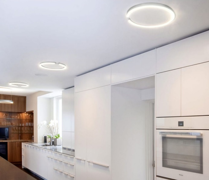 Светильник DZN-12053 БЕЛЫЙ ` D600/H40/1/LED/36W/4000K SEGMENT