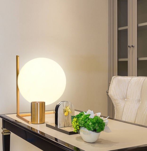 Светильник DZN-4656 БРОНЗА ` D150/H270/1/E27/40W BALL