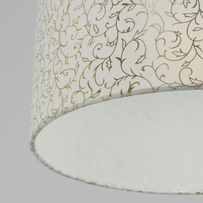 Светильник SPFD-4697 БЕЛЫЙ+ЗОЛОТО D300/H1200/1/E27/60W CRECK