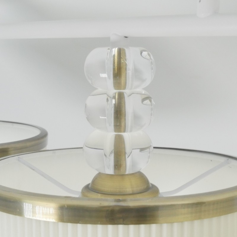 Светильник SPFD-4702 БРОНЗА+БЕЛЫЙ ` D840/H200/4/E27/60W