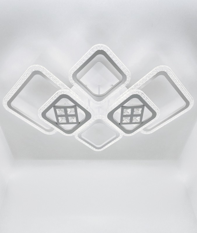 Светильник SPF-1539 WHITE/БЕЛЫЙ ` D760/H150/6/LED/120W/ 2.4G 22-08 (1)