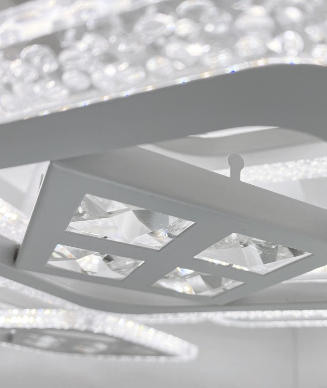 Светильник SPF-1539 WHITE/БЕЛЫЙ ` D760/H150/6/LED/120W/ 2.4G 22-08 (1)