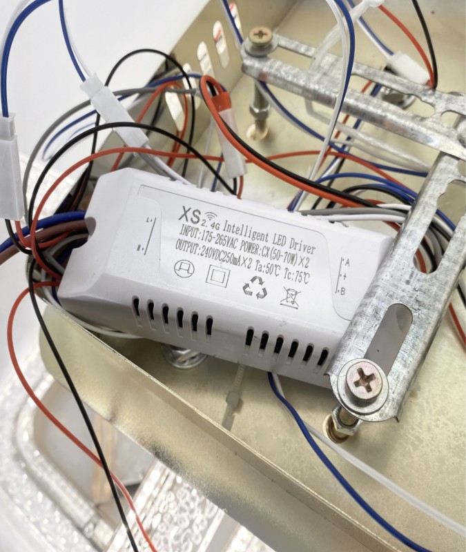 Светильник SPF-1540 GOLD/ЗОЛОТО ` D760/H150/6/LED/120W/ 2.4G SPF21-10, 23-04 (1) Гонсалес Крисс