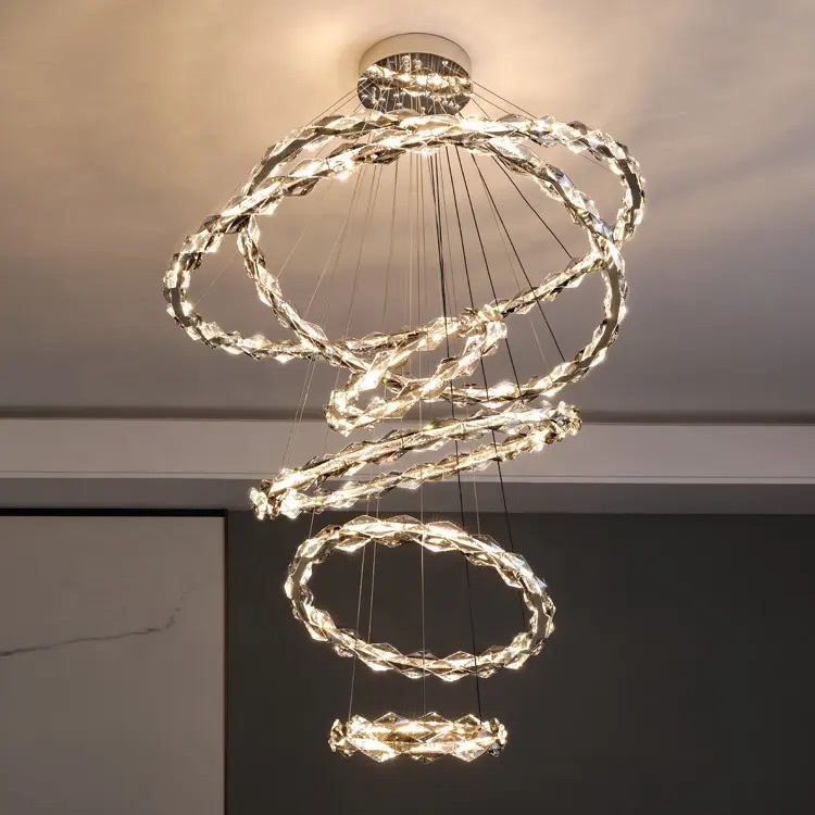 Светильник DZN-32091 РОМ ` D400+500+600+800+900+1000+/H3500/6/LED/320W/4500K RHOMB