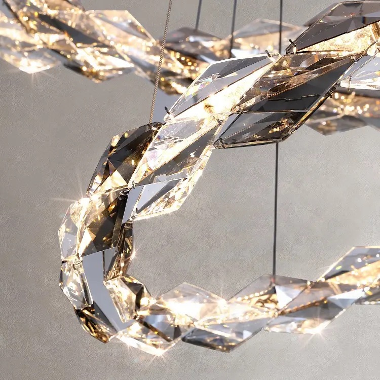 Светильник DZN-32091 РОМ ` D400+500+600+800+900+1000+/H3500/6/LED/320W/4500K RHOMB