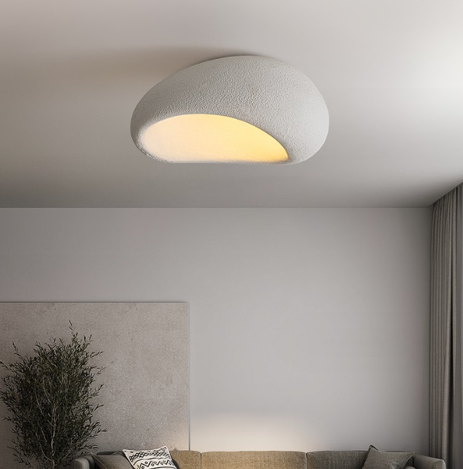 Светильник DZN-12127 БЕЛЫЙ ` D350/H250/1/E27/60W STONE