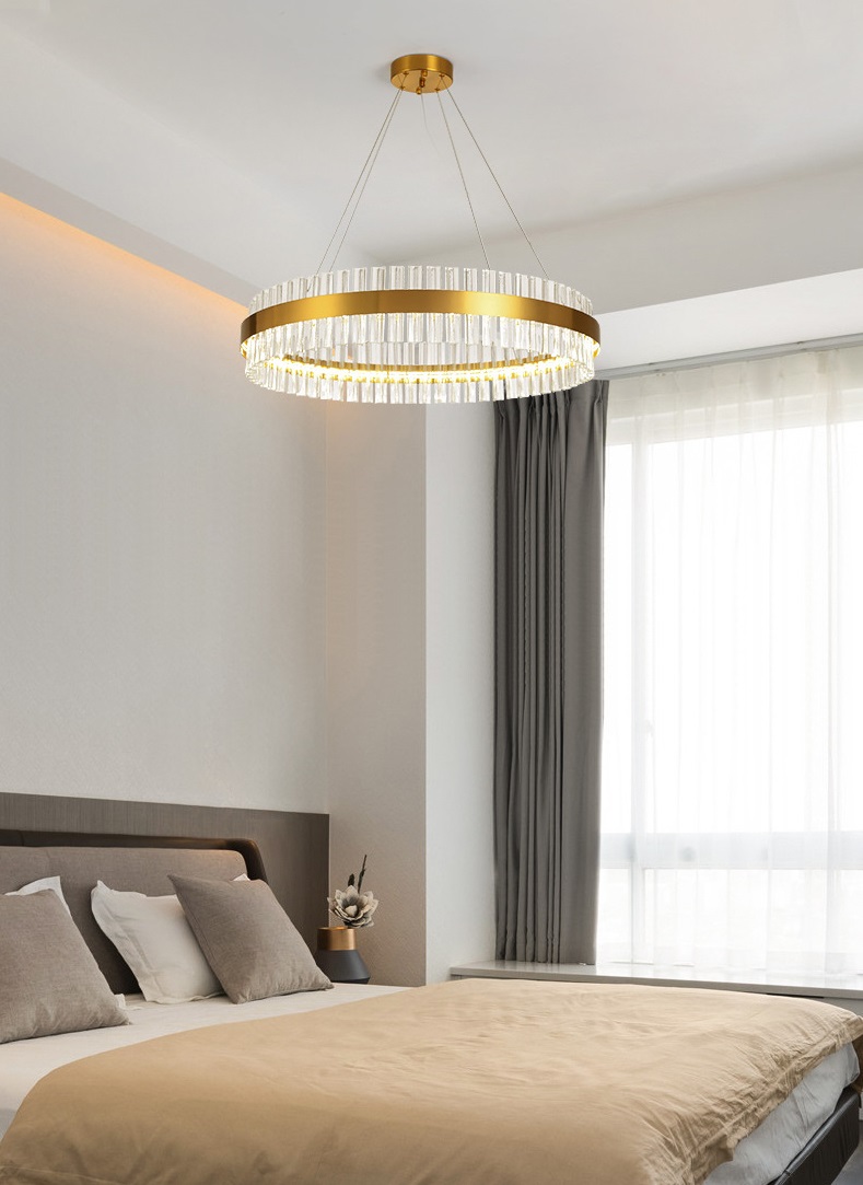 Светильник MD.6011 BRASS/ЛАТУНЬ ` D600/H1200/1/LED/60W/4500K ASK DZN22-05