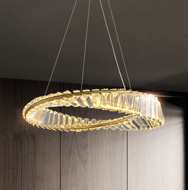 Светильник подвесной светодиодный ElegantLight DZN-8186 БРОНЗА ` D600/H1200/1/LED/35W/4000K DOMO 24-