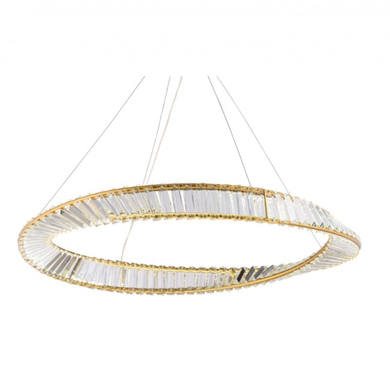 Светильник подвесной светодиодный ElegantLight DZN-8187 БРОНЗА ` D800/H1200/1/LED/45W/4000K DOMO 24-