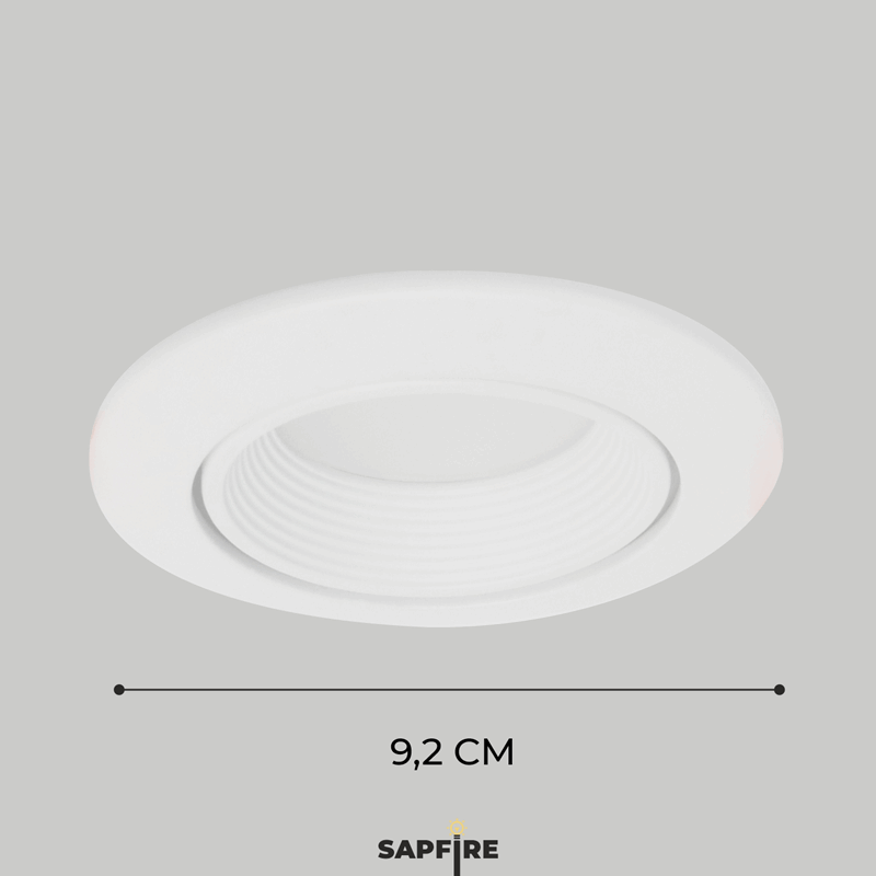 Светильник встраиваемый поворотный SAPFIR SPF-6095 Белый ` MR16 GU5.3 COLISEUM 24-03